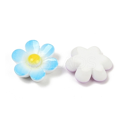 Opaque Resin Enamel Cabochons CRES-D308-11-1