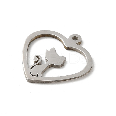 Non-Tarnish 201 Stainless Steel Pendants LS-STAS-E206-06P-06-1