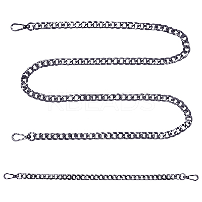 Aluminum Curb Chain Bag Handles FIND-PH0002-13B-1