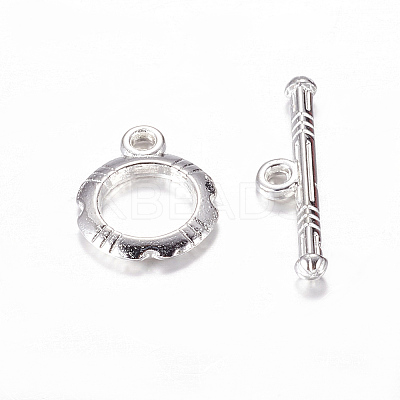 Tibetan Style Alloy Toggle Clasps LS-LF0322Y-NFS-1