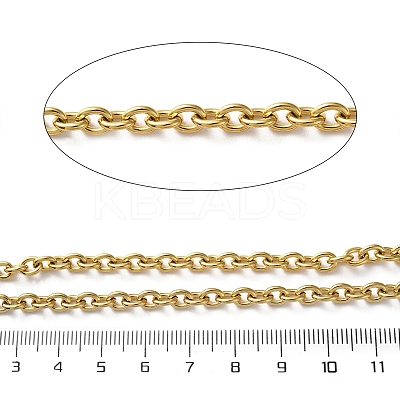 304 Stainless Steel Rolo Chains CHS-R020-08G-03-1
