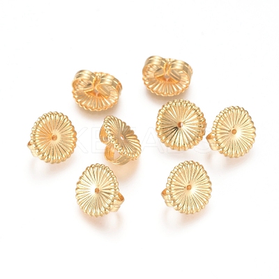 Brass Ear Nuts X-KK-L198-008G-1