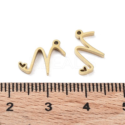 304 Stainless Steel Charms STAS-M327-02G-N-1