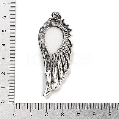 Natural White Jade Big Pendants G-G112-02AS-03-1