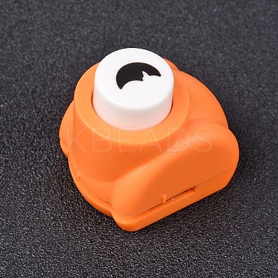 Random Single Color or Random Mixed Color Mini Plastic Craft Paper Punch Sets for Scrapbooking & Paper Crafts LS-AJEW-L051-09-1