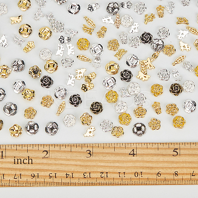 160 Pcs Alloy Cabochons MRMJ-OC0001-66-1
