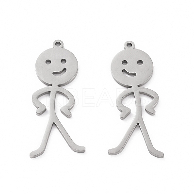 Non-Tarnish 304 Stainless Steel Pendants LS-STAS-C003-06P-1