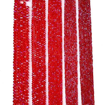 Electroplate Glass Beads Strands LS-EGLA-A044-T4mm-L01-1