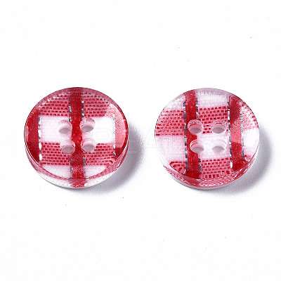 Resin Buttons X-BUTT-N017-01E-1