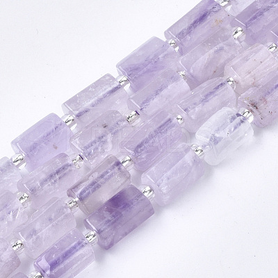 Natural Lavender Amethyst Beads Strands G-S345-8x11-015-1