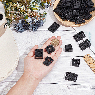 30Pcs Release Plastic Buckles DIY-BC0013-83-1