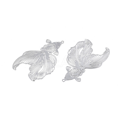 201 Stainless Steel Pendants STAS-N102-24P-1
