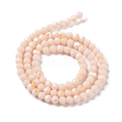 Opaque Glass Beads Strands EGLA-A035-P4mm-L05-1