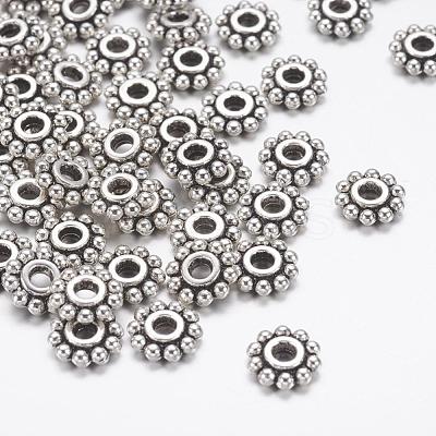 Gear Tibetan Style Alloy Spacer Beads AB145-1