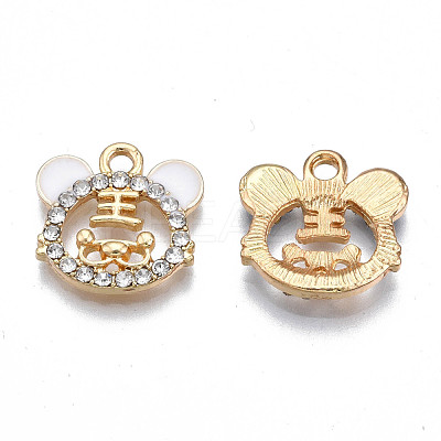 Alloy Enamel Charms PALLOY-N170-011-NR-1