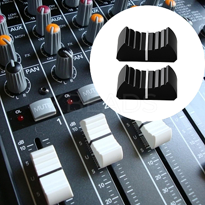 20Pcs Plastic Audio Console Slider Caps AJEW-CN0004-53B-1