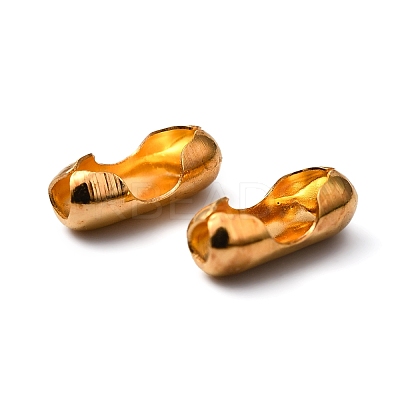 Brass Ball Chain Connectors EC309-2G-1