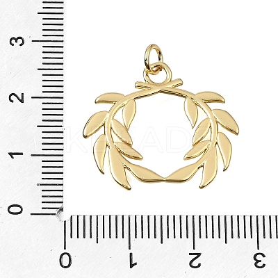 Brass Pendants KK-CBAEEA8-33G-1