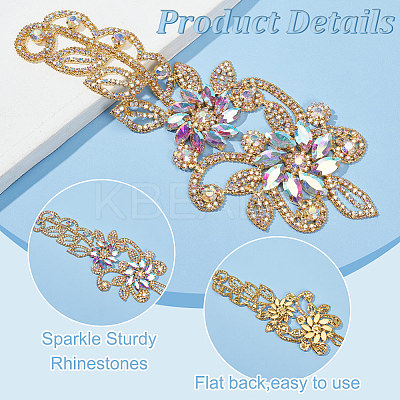 1Pc Rhinestone Sew On Ornament Accessories FIND-FG0003-06-1