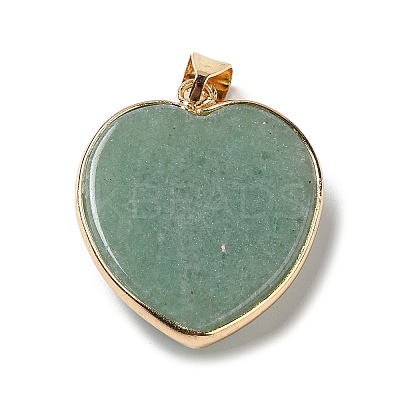 Natural Green Aventurine Pendants G-K335-04G-13-1