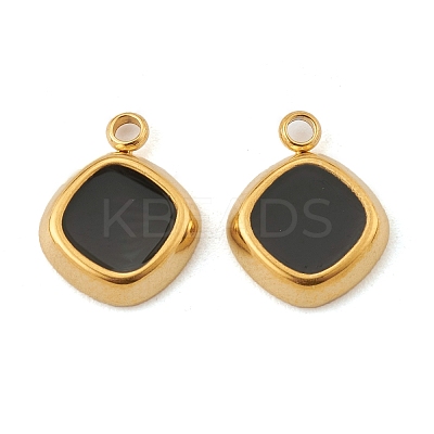 Fashion 304 Stainless Steel Enamel Charms STAS-Z009-11G-1