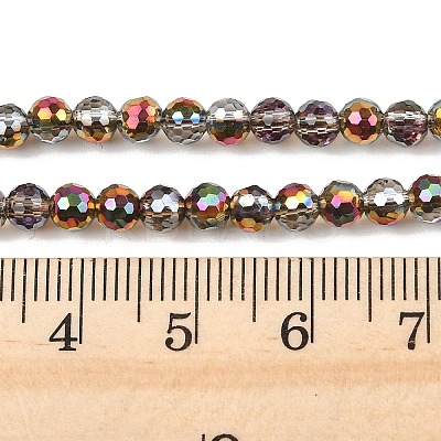 Electroplate Transparent Glass Beads EGLA-B013-02A-HP11-1