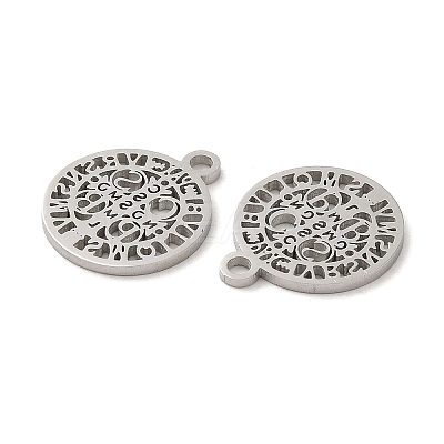 Non-Tarnish 304 Stainless Steel Charms LS-STAS-J042-12P-1