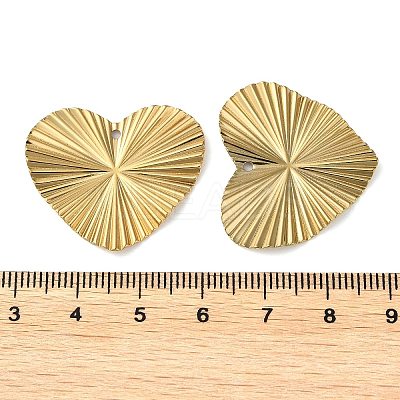 304 Stainless Steel Pendants STAS-Q308-02G-1