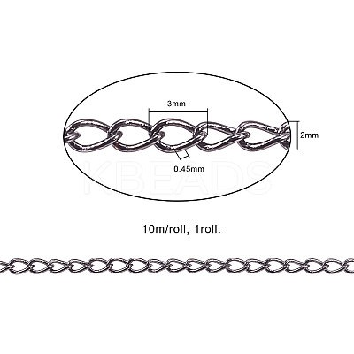 Brass Twisted Chains CHC-CJ0001-24B-1