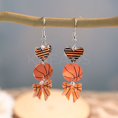 Acrylic Dangle Earrings FS-WG0D22D-01-1