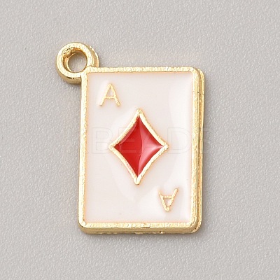Alloy Enamel Pendants FIND-WH0161-25C-1