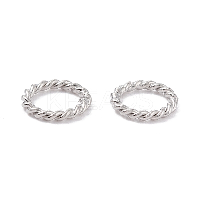 Brass Soldered Closed Jump Rings KK-K253-15B-01P-1