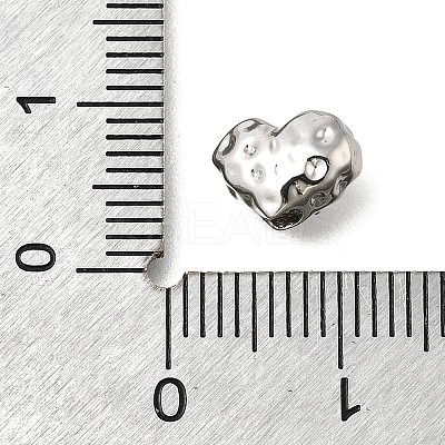 Brass Micro Pave Clear Cubic Zirconia Beads KK-U061-15C-P-1