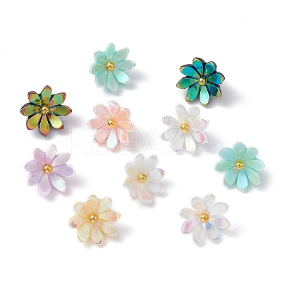 Opaque Resin Pendants PALLOY-JF02214-1