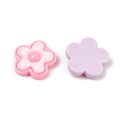 Opaque Resin Enamel Cabochons X-CRES-D308-12-1