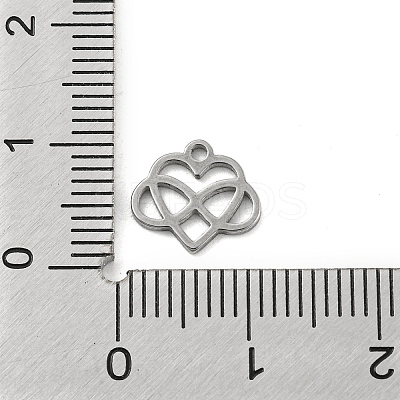 Non-Tarnish Laser Cut 304 Stainless Steel Charms LS-STAS-G323-03P-1