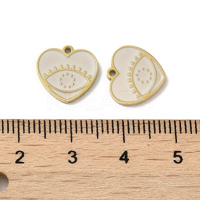 Ion Plating(IP) 316L Surgical Stainless Steel Charms STAS-D035-07G-01-1
