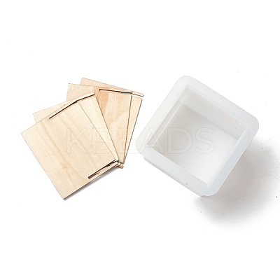 Cube Specimen Decoration Silicone Molds DIY-L065-10-1