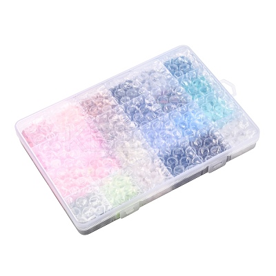 24 Colors Handmade Polymer Clay Beads CLAY-X0011-03C-1