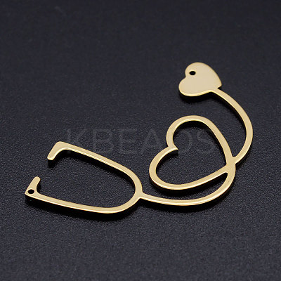 201 Stainless Steel Pendants STAS-T046-JN264-2-1