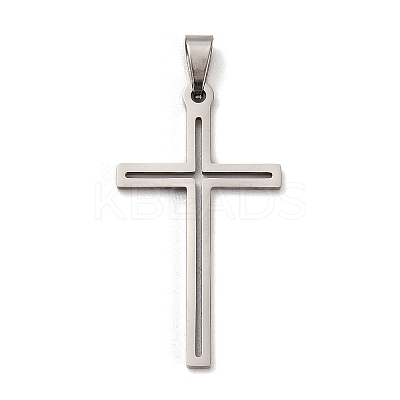 Non-Tarnish 201 Stainless Steel Pendants STAS-E200-05P-1