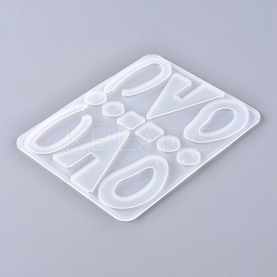 Geometry Pendant & Links Silicone Molds DIY-K031-04-1