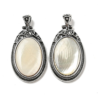 Natural Paua Shell Big Pendants FIND-Z032-08B-1