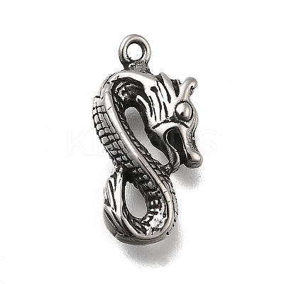 Retro 304 Stainless Steel Pendants STAS-L284-16AS-03-1