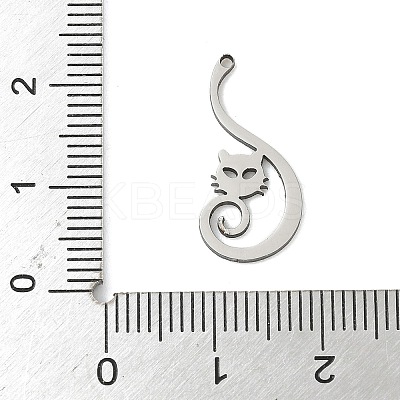 201 Stainless Steel Pendants STAS-H480-06P-1