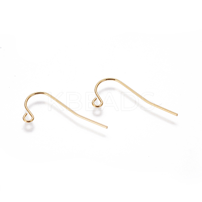 304 Stainless Steel Earring Hooks STAS-G191-12G-1