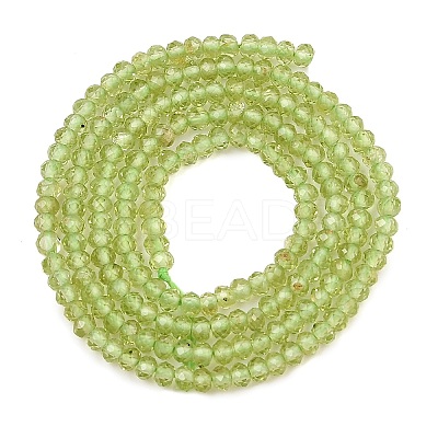 Natural Peridot Beads Strands LS-G-ONLY-T-B07-01-1