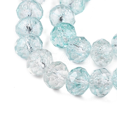 Transparent Glass Beads Strands X-GLAA-T023-6mm-A01-1