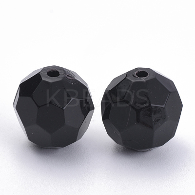 Opaque Acrylic Beads SACR-S300-05E-02-1