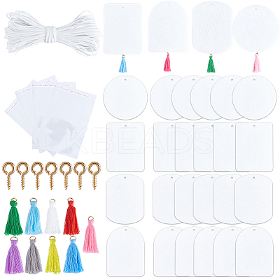 1 Set Felt Heat Tranfer Printing Scented Pieces Set DIY-SP0002-30-1